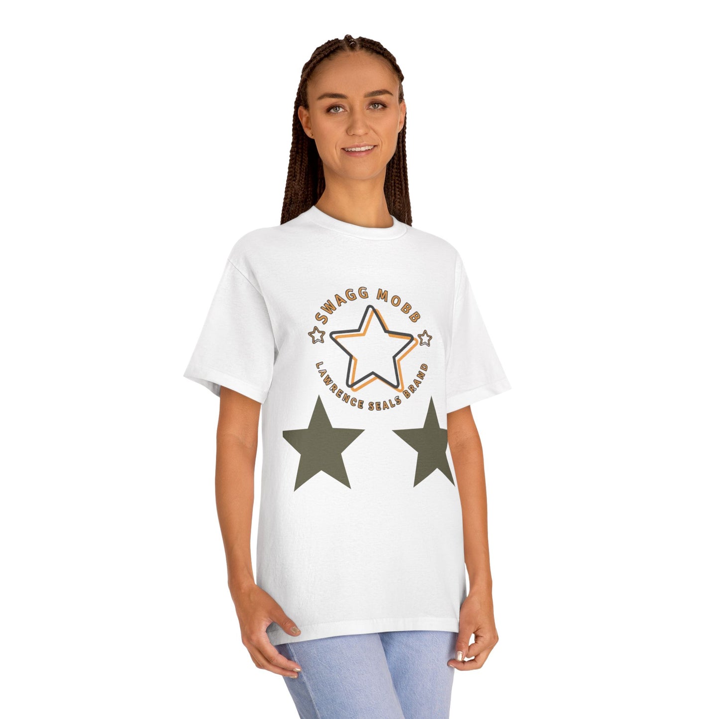 Star Badge Tee — "Swagg Mode" Graphic T‑Shirt